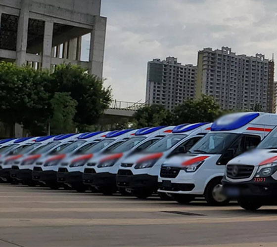 红原县服务车队展示